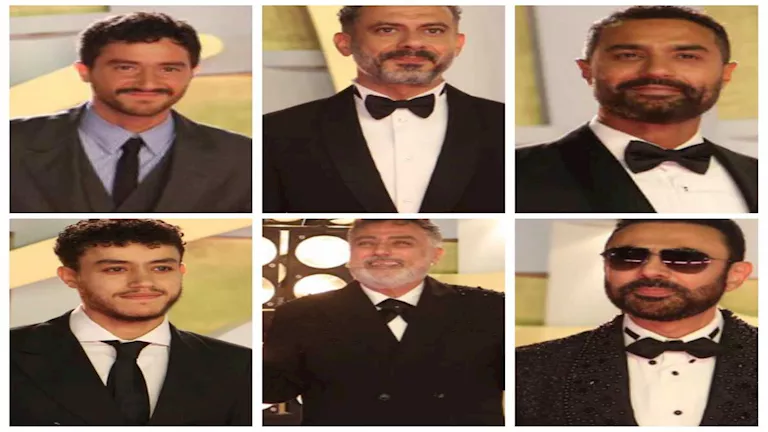 نيقولا معوض بإطلالة صادمة.. 25 إطلالة رجالية في افتتاح الجونة السينمائ