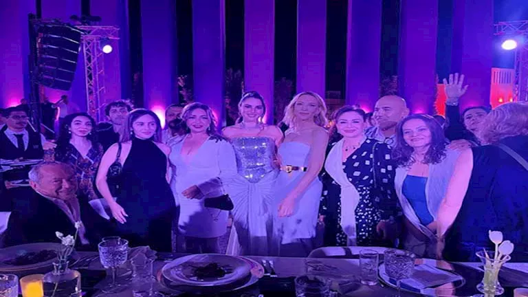 بالصور.. إلهام شاهين بصحبة نجوم الفن وكيت بلانشيت في حفل عشاء مهرجان ا