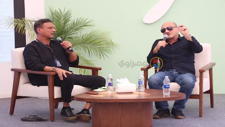 أدارها عباس أبو الحسن.. نجوم الفن في جلسة حوار شريف عرفة بمهرجان الجون
