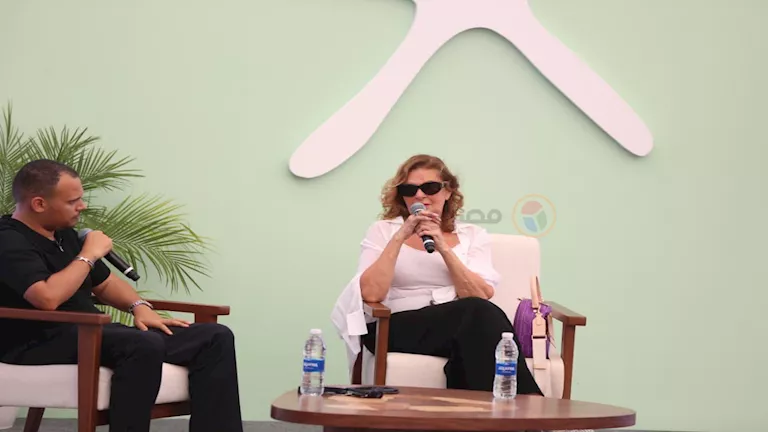 مظاهرة في حب يسرا بحضور نجوم الوسط الفني بمهرجان الجونة السينمائي