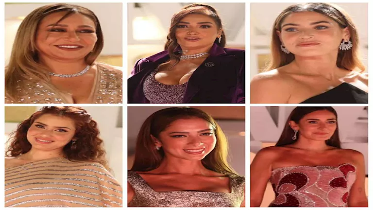 رانيا يوسف جريئة ونجلاء بدر بفستان مفتوح.. 25 إطلالة للنجمات في اليوم
