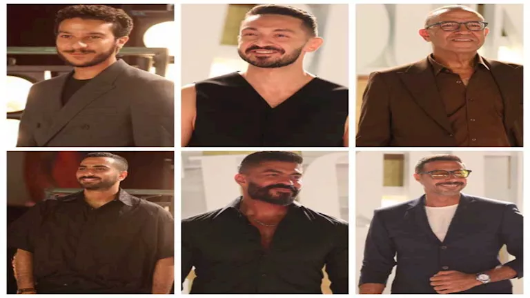 25 صورة لإطلالات الرجال في خامس أيام مهرجان الجونة