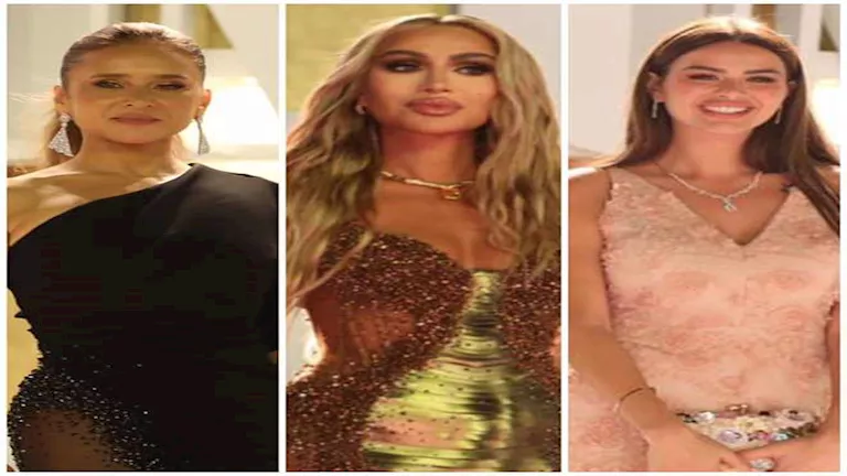 أسماء جلال ومايا دياب.. نجمات أثرن الجدل بفساتين شفافة في الجونة