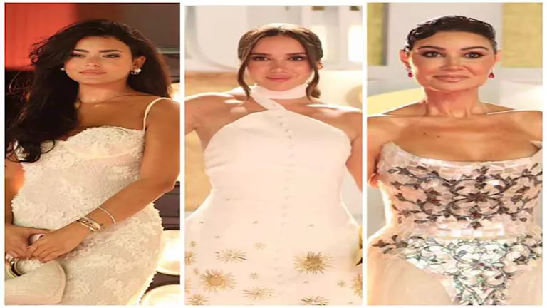 الأبيض يليق بهن.. 7 نجمات يخطفن الأضواء على “ريد كاربت” الجونة