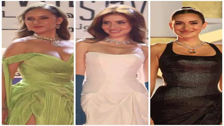 جيهان الشماشرجي “سندريلا الجونة”.. 20 صورة لنجمات تألقن بفساتين خطفت ا