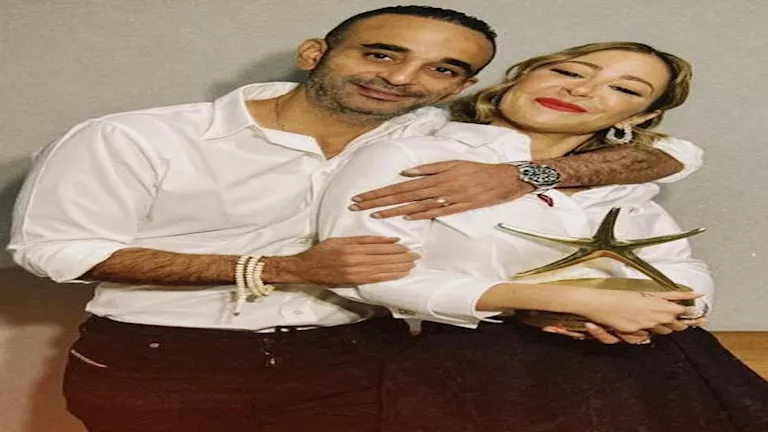 منة شلبي تنشر صورة مع زوجها المنتج أحمد الجنايني