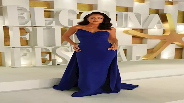 “شبه فنانات هوليود”.. ندى موسى تخطف الأنظار في ختام مهرجان الجونة