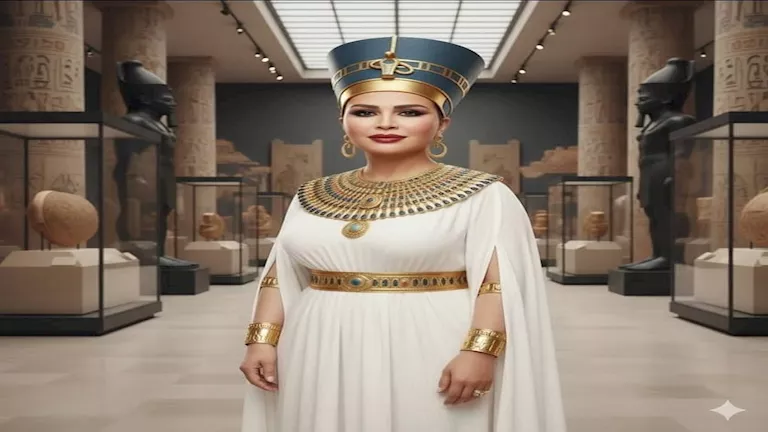 إلهام شاهين بالتزامن مع افتتاح المتحف المصري: تفاخروا بتاريخكم وتباهوا