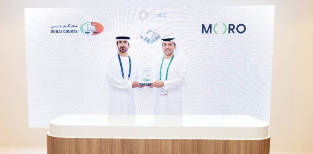 «مورو» تمنح محاكم دبي الشهادة الخضراء لجهودها البيئية