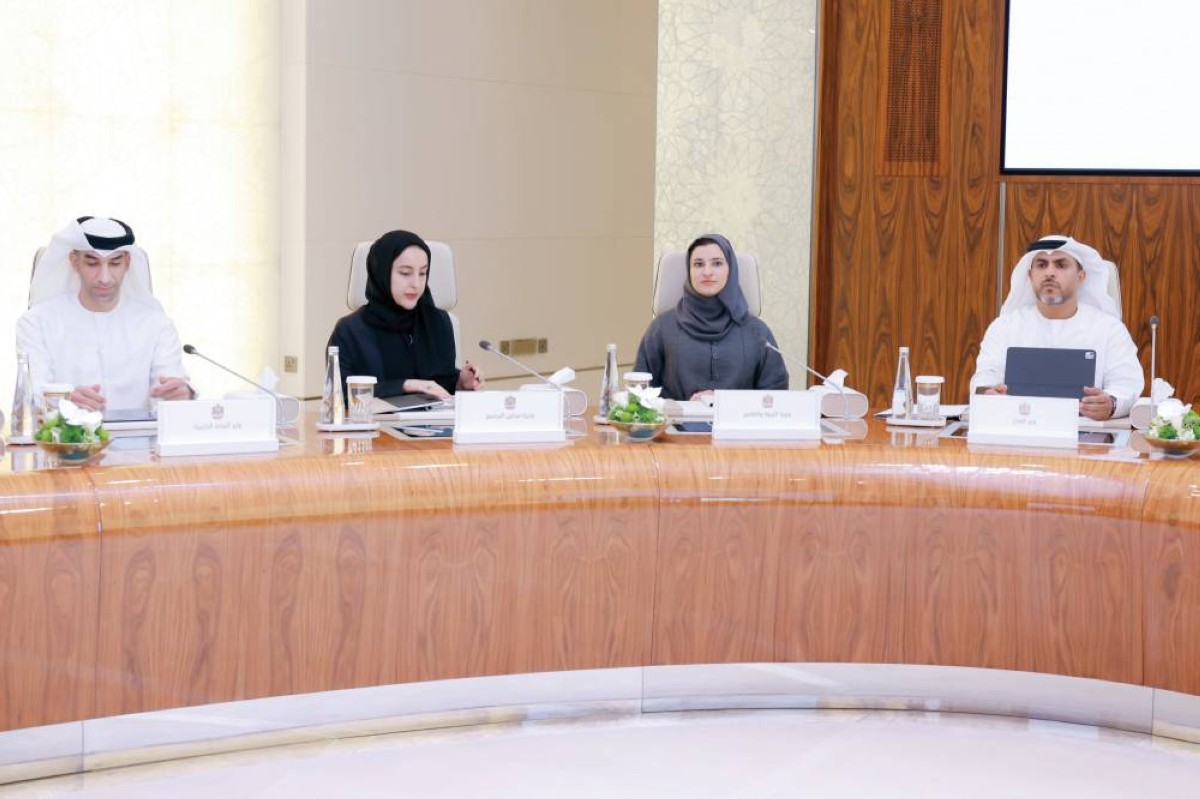 عبدالله النعيمي وشما المزروعي وسارة الأميري وثاني الزيودي
