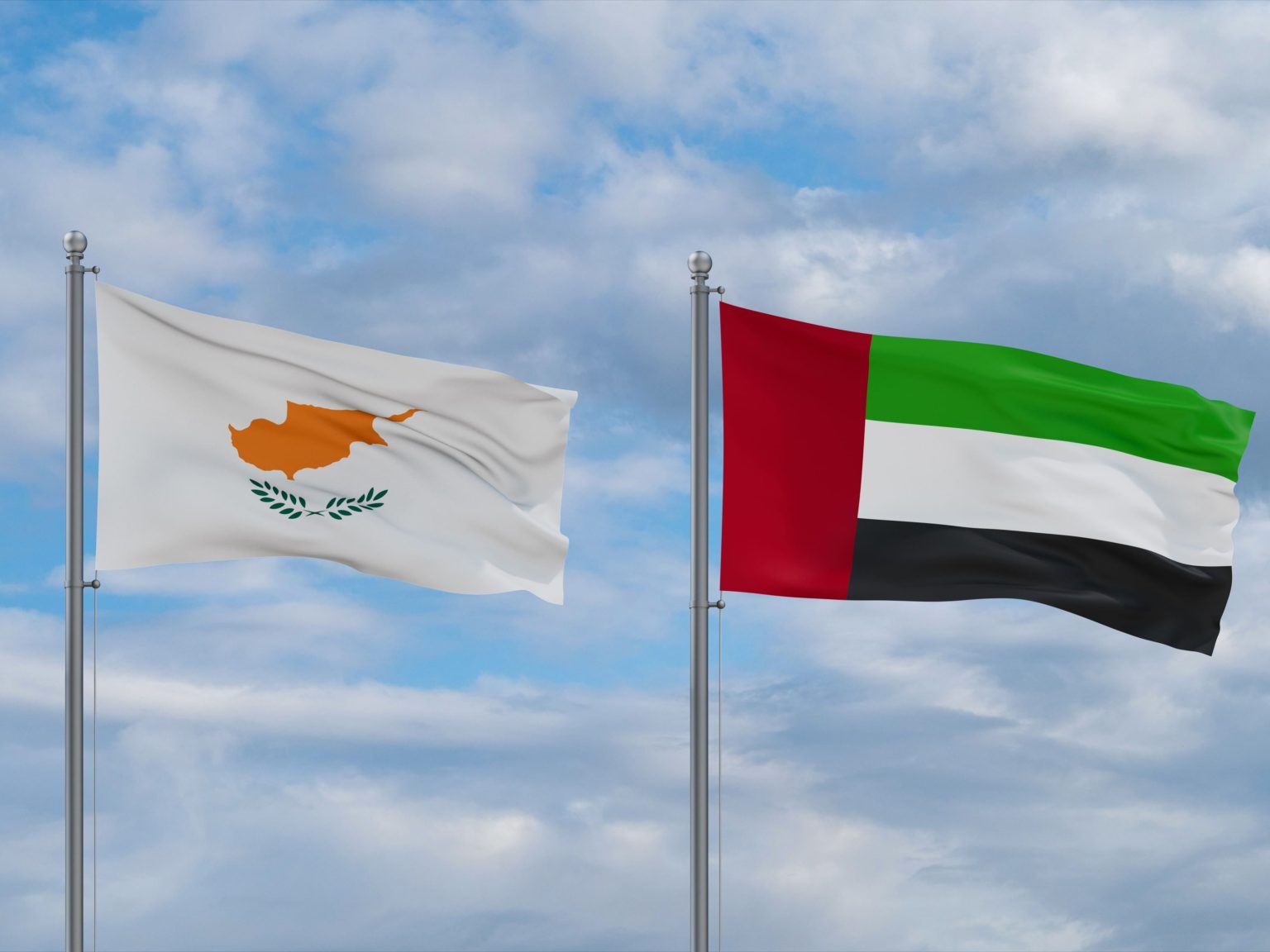 الإمارات وقبرص تؤكدان في بيان مشترك التزامهما بتعزيز وتوسيع العلاقات الثنائية