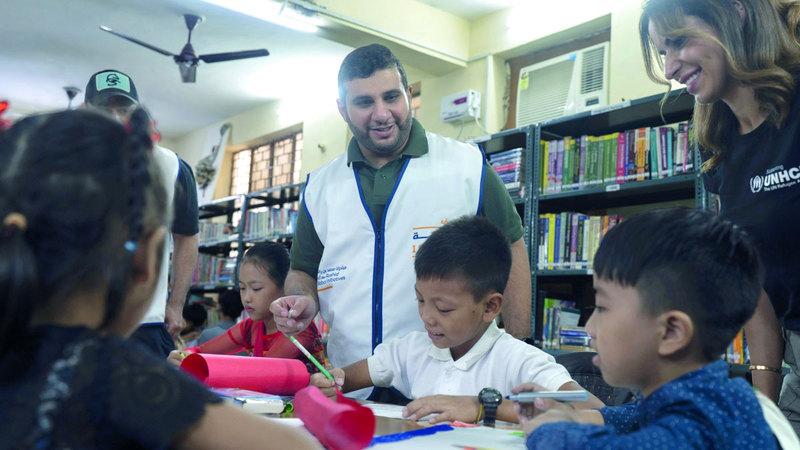 «مبادرات محمد بن راشد» تواصل دعم اللاجئين بمشروعات لكسب العيش والأمن الغذائي