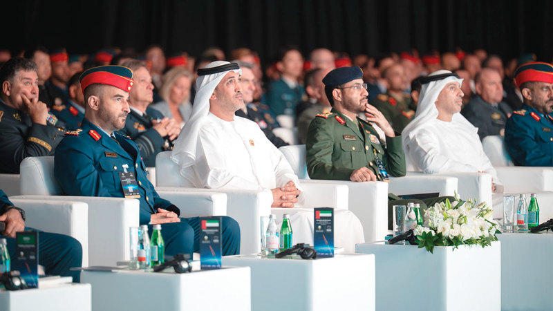 100وفد رسمي عالمي في مؤتمر دبي الدولي لقادة القوات الجوية