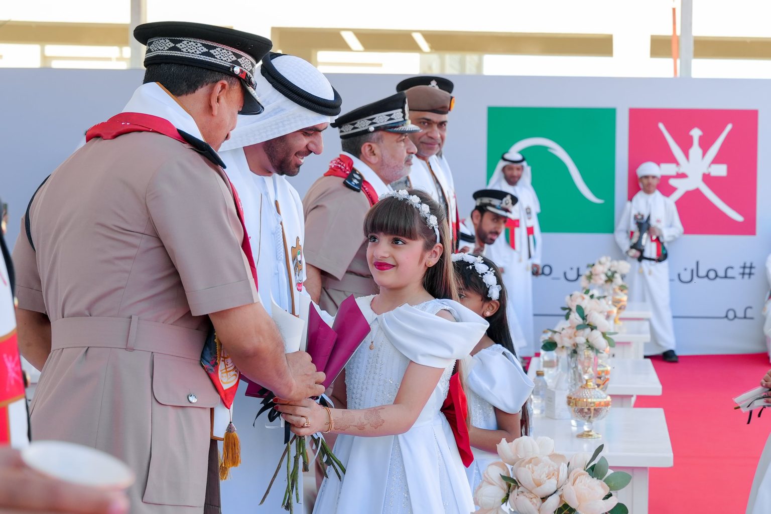 “الهوية والجنسية والجمارك وأمن المنافذ” تحتفي باليوم الوطني العماني