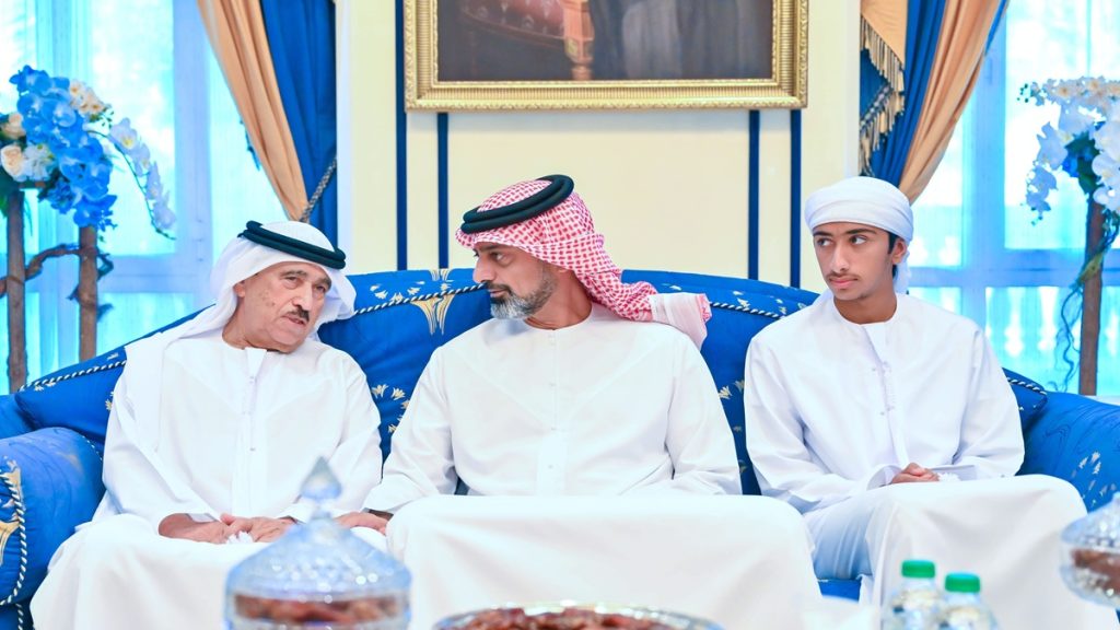 عمار بن حميد يقدّم واجب العزاء في وفاة أسامة الشعفار