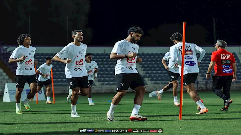 منتخب مصر يواصل استعداداته لمواجهة أوزبكستان الودية في الإمارات