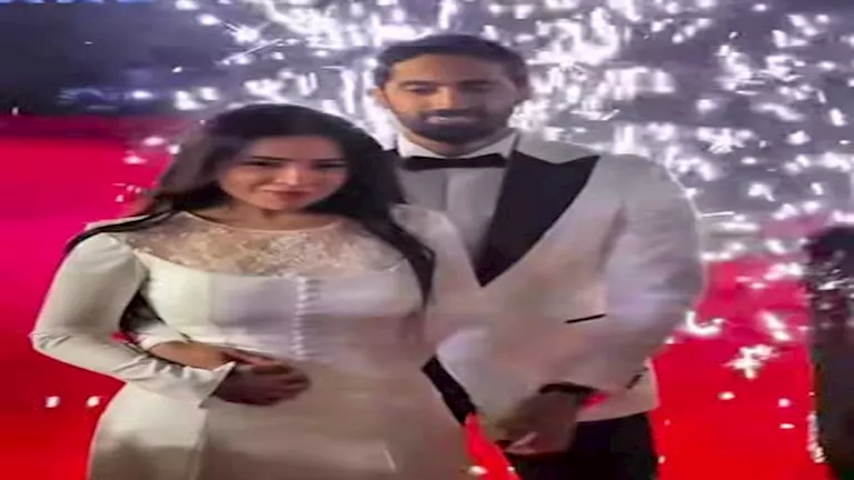 أول ظهور رسمي.. مي عز الدين مع زوجها أحمد تيمور