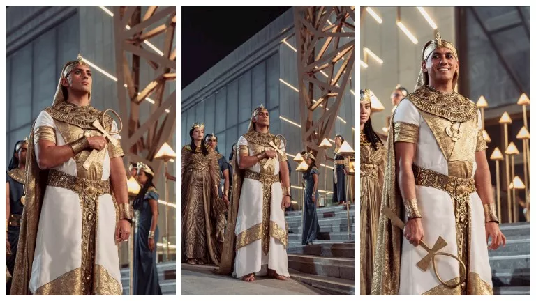 أول تعليق من أحمد الجندي بعد مشاركته في عرض افتتاح المتحف المصري الكبي