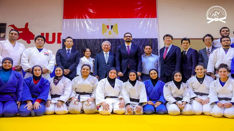 رئيس الچودو يستقبل رئيس الچايكا اليابانية لبحث تطوير الشراكة بين الجان