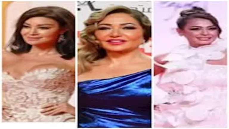 قبل انطلاقه.. نجمات بفساتين بفتحة ساق جريئة في القاهرة السينمائي 2024