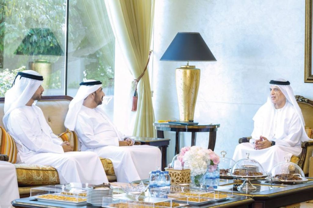 سعود بن صقر يطّلع على جهود البرلمان العربي لتحقيق الاستقرار والتنمية