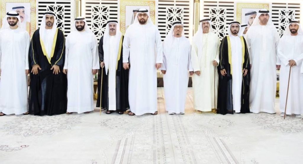 حاكم رأس الخيمة وولي عهد أم القيوين يحضران أفراح المعلا