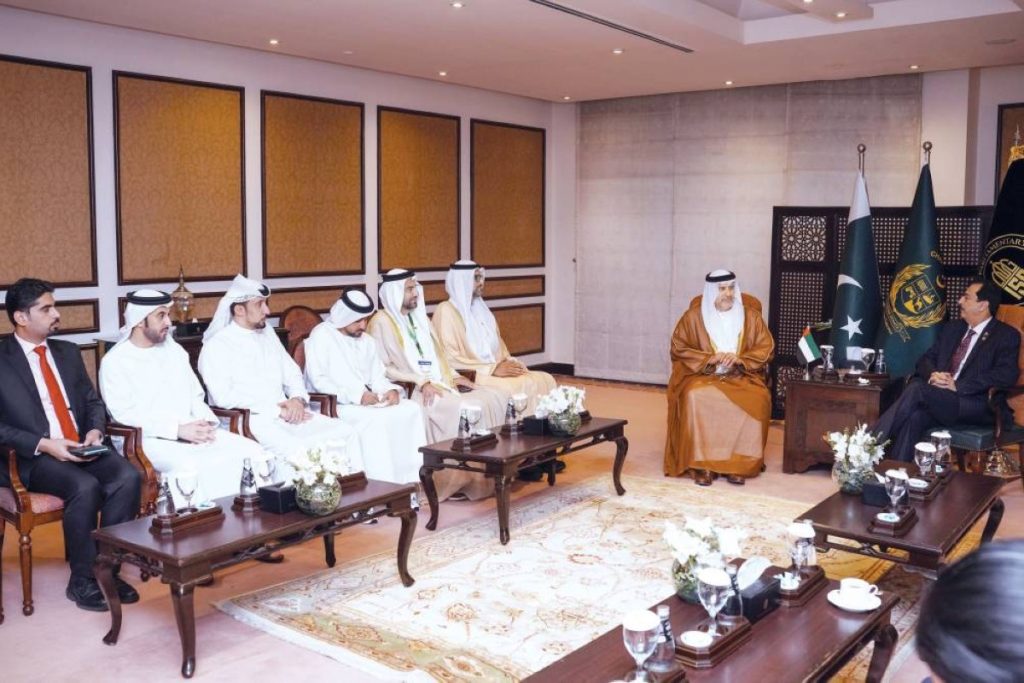 تعاون برلماني بين الإمارات وباكستان