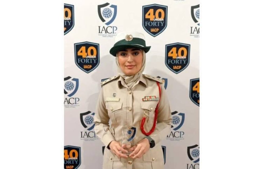 النقيب سماء صفر… قائد مؤثر عالمياً تحت سن الأربعين