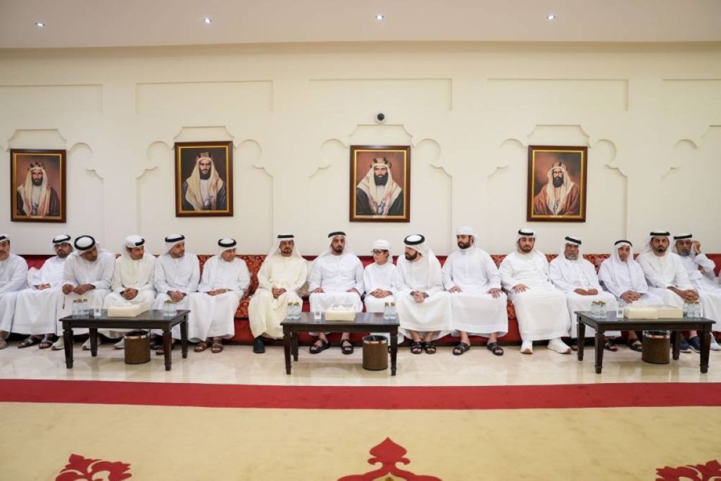 سيف بن زايد يعزي في وفاة عبدالرحمن الزعابي