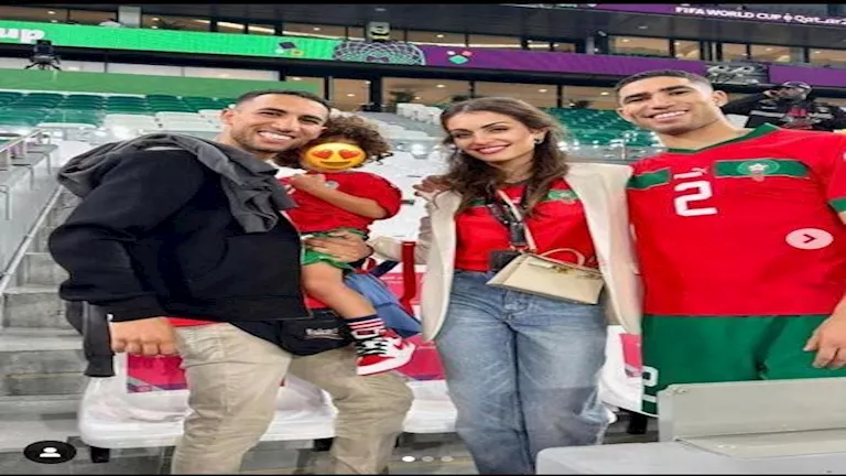 25 صور وأبرز المعلومات عن عائلة أشرف حكيمي قائد المغرب