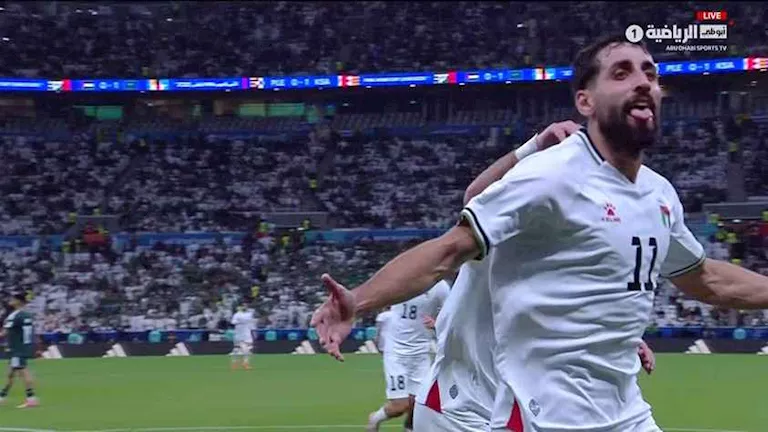 ماذا قدم عدي الدباغ مع منتخب فلسطين أمام السعودية ؟ (تقرير رقمي)