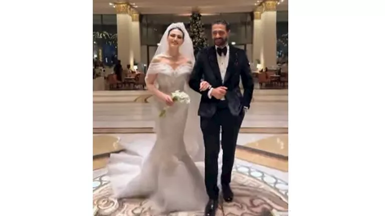 هند صبري ونورهان ورانيا منصور تهنئن دارين حداد بزفافها