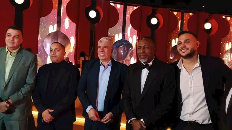 “بحضور شوبير”.. 18 صورة لنجوم الرياضة في حفل زفاف ابنة ربيع ياسين