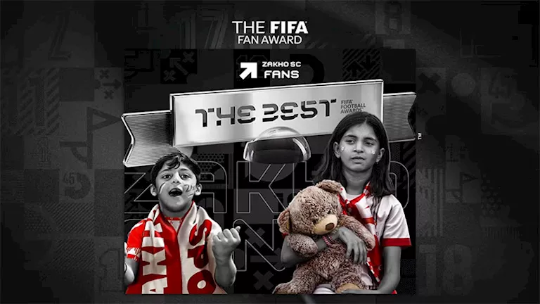 سر فوز مشجعي زاخر العراقي بجائزة أفضل جمهور في العالم