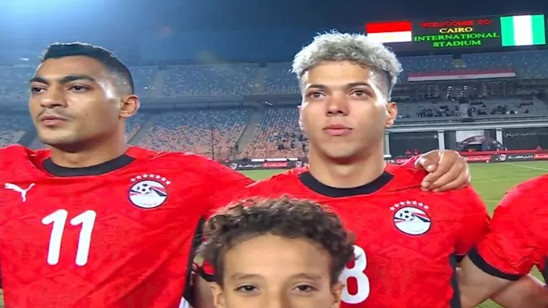 أول تعليق من إمام عاشور بعد بكائه في مباراة مصر ونيجيريا