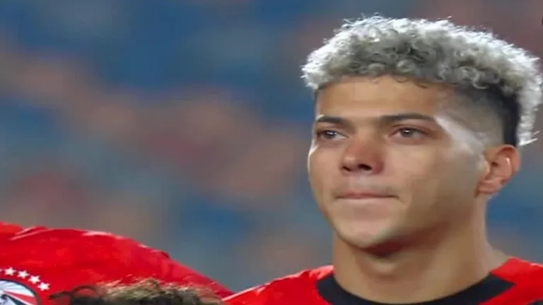 إمام عاشور يخطف الأنظار خلال مباراة مصر ونيجيريا الودية