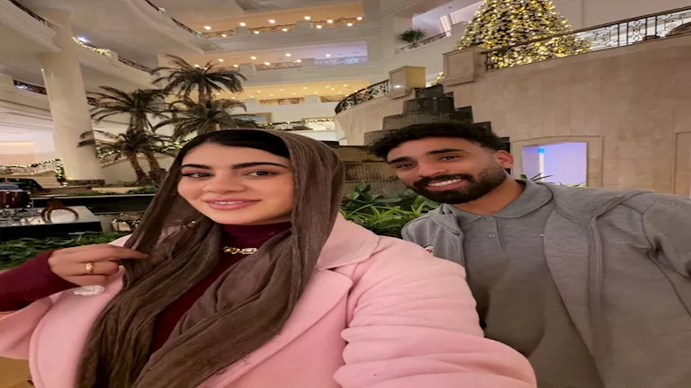 25 لمروان عطية وزوجته وتوديعه قبل كأس الأمم الأفريقية