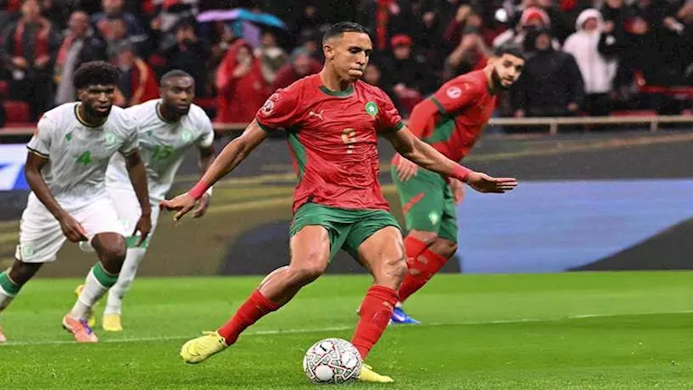 “اهدار ركلة جزاء”.. ملخص شوط المغرب وجزر القمر الأول في افتتاح كأس الأ