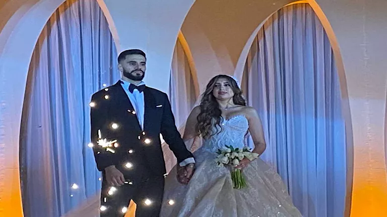 أول 12 صورة من حفل زفاف محمود بنتايك على ابنة أحمد سليمان