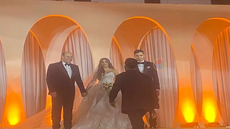 15 صورة لأبرز الحضور في حفل زفاف ابنة أحمد سليمان