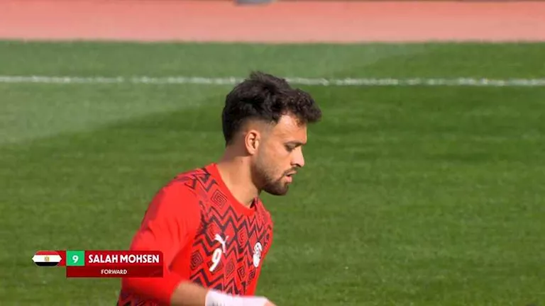 مباراة مصر وأنجولا تسجل ظهورا تاريخيا لصلاح محسن مع الفراعنة