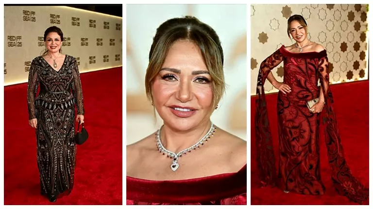 ليلى علوي وإلهام شاهين تتألقان في مهرجان البحر الأحمر السينمائي