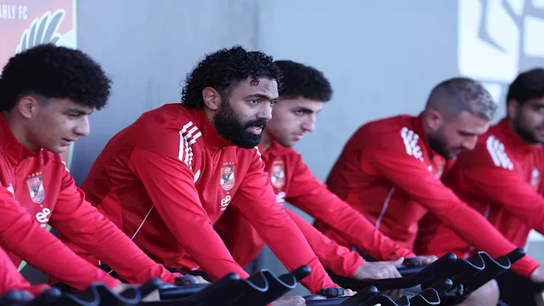 10 صور ترصد كواليس مران الأهلي استعدادا لمواجهة إنبي