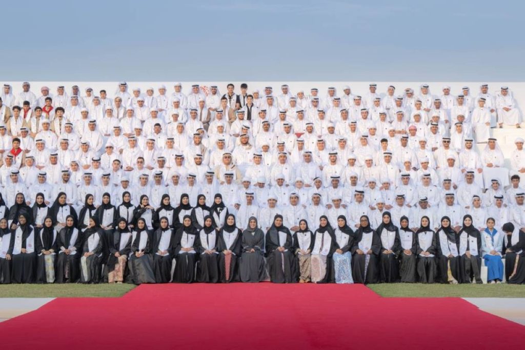 جواهر القاسمي تشهد حفل تكريم الفائزين بجائزة الشيخ سلطان لطاقات الشباب