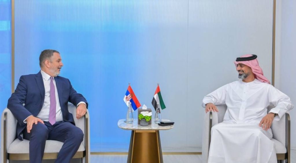 عمار النعيمي يبحث وسفير صربيا تعزيز العلاقات