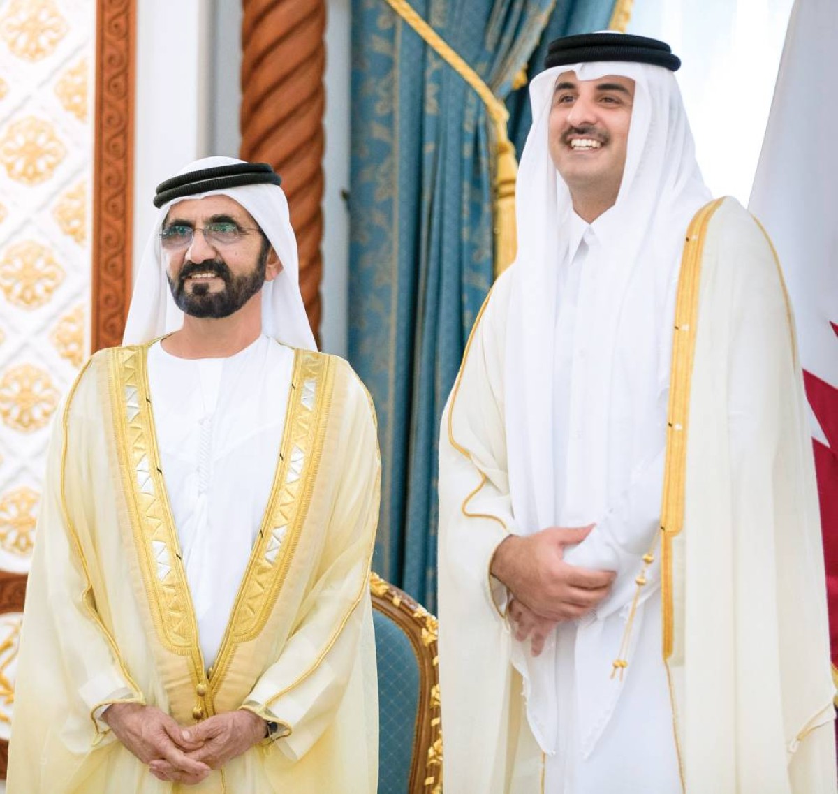 محمد بن راشد: نسأل الله أن يحفظ شعب قطر وقيادتها ويديم عزهم ومجدهم