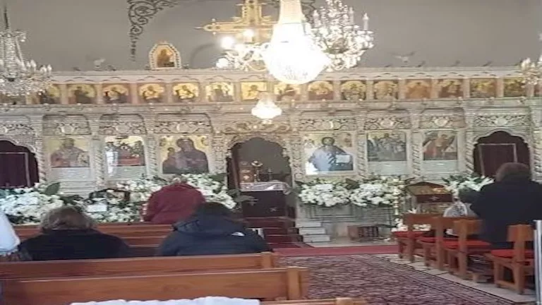 الصور الأولى من مراسم تشييع جنازة هلي الرحباني ابن فيروز