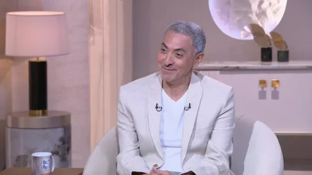 بطريقة طريفة.. فتحي عبدالوهاب يروج لمسلسل “المداح 6”