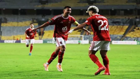 معلق مباراة الأهلي ووادي دجلة في الدوري المصري