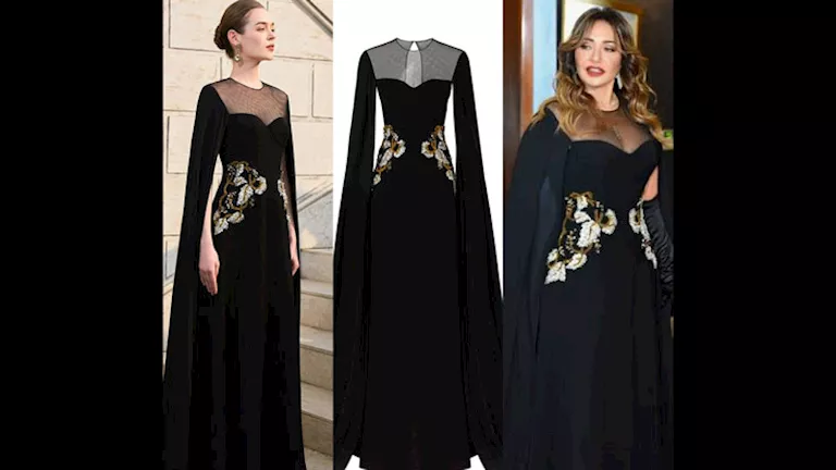 “ملكة الريد كاربت”.. ليلى علوي بفستان ملكي أنيق وسعره مفاجأة